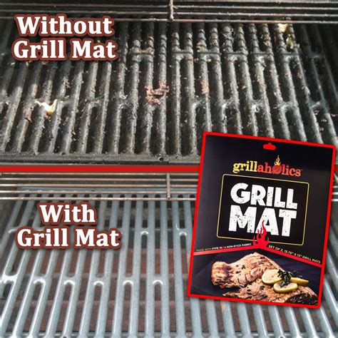 grillaholics grill mat directions